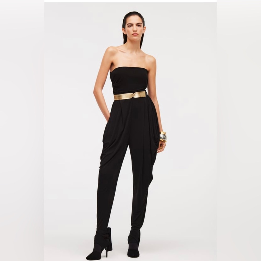 GORGEOUS ZARA DRAPED JUMPSUIT— BRAND NEW 😍😍